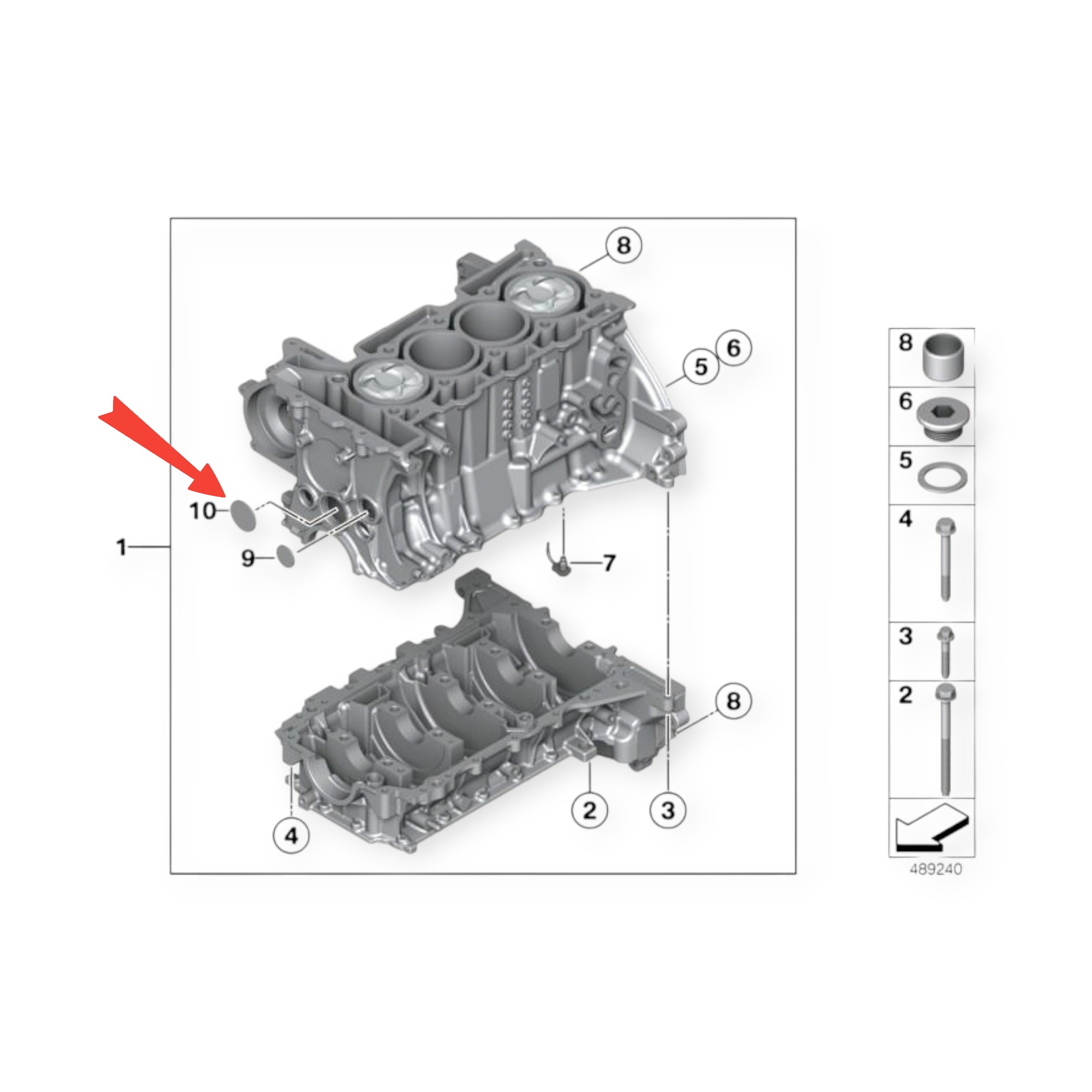 MOTOR BLOK YAĞ TAPASI